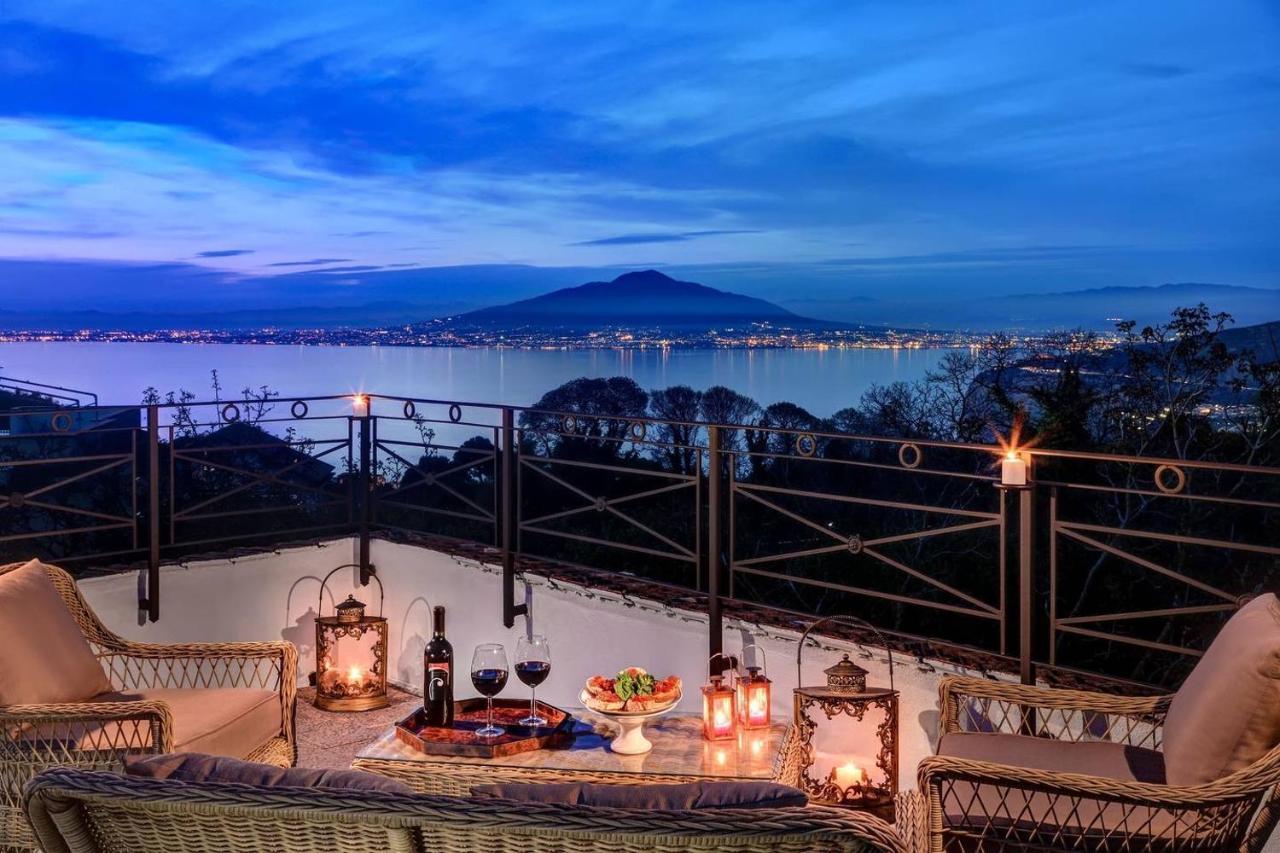 La Dimora 2: Relax&Sea View Villa Massa Lubrense Exterior photo