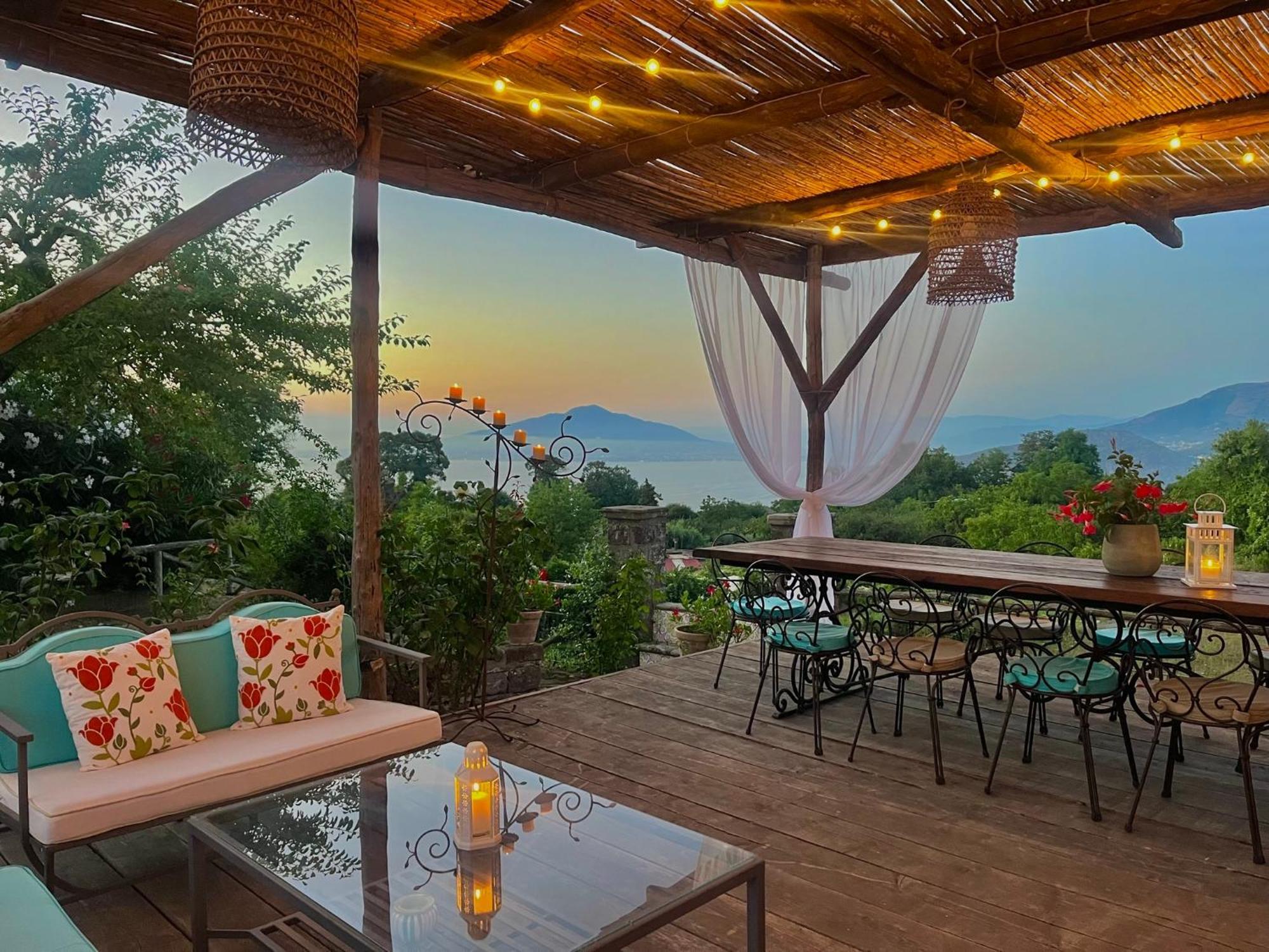 La Dimora 2: Relax&Sea View Villa Massa Lubrense Exterior photo